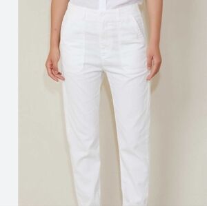 XIRENA TUCKER PANT-WHITE WASH Size S